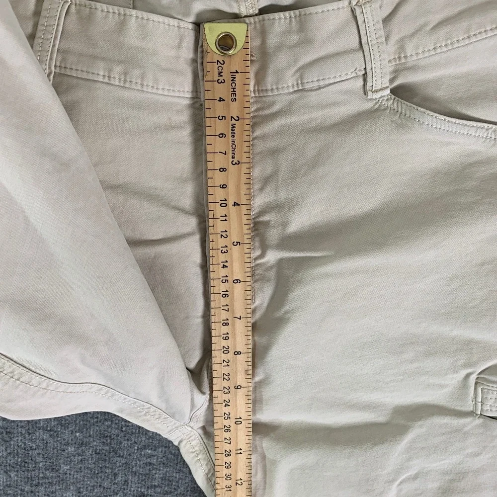 Aether Pants Men 36x31 Cream Outdoor Stretch Modern Hiking Chino